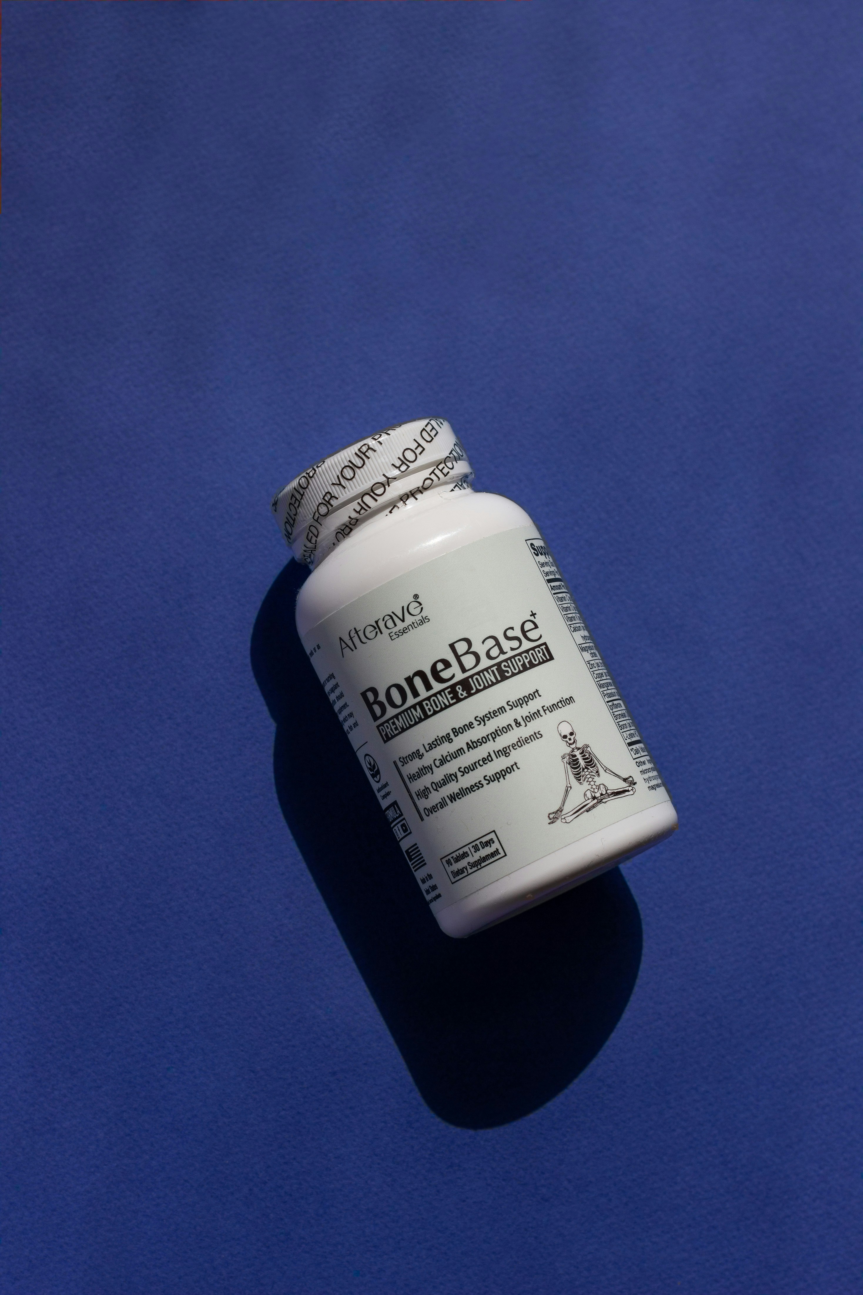 BoneBase Advanced Formula Bone and Joint Support is a USA-made product manufactured in an FDA-certified facility. We believe in our process and stand behind our product's quality and safety. Promotes strong and lasting bone protection, Potent joint health and mobility support, Improves muscular, skeletal, and vascular health, Build bone matrix and connective tissue, Broad nutrient spectrum to maintain bone function, Scientifically formulated, 100% Drug-Free, Effective for all women and men.